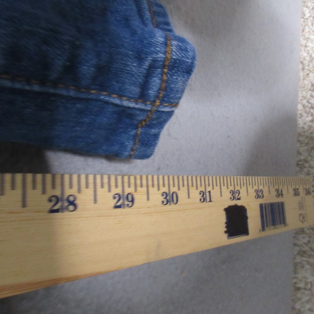 Loft The Slim Flare Jeans 29 8 Button Fly Patch Pockets Capsule Wardrobe 2024‎ - Picture 7 of 14